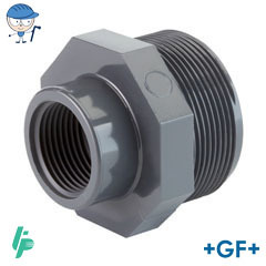 Threaded reducer PVC-U