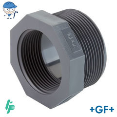 Threaded reducing bush PVC-U