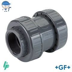 Air release/foot valve With threaded sockets Rp PVC-U