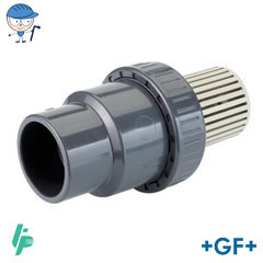 Foot valve S/W PVC-U with PP screen