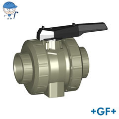 Ball valve type 546 PP-H