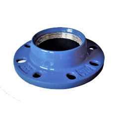 Flange adaptor for PE/PVC pipes AQZ